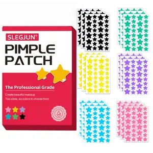 168pcs Star-Shaped Hydrogel Patch, Alcohol-Free, Odorless, Gentle & Non-Irritating, Scar Covering Stickers, High-Quality Salicylic Acid & Tea Tree Oil, Scar Tape
