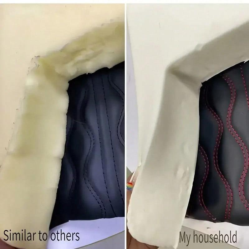 TAIMASI Car Central Armrest Box Heightening Pad, Faux Leather Memory Cotton Armrest Box Pad With Tissue Box And Storage Bag - Perfect For Christmas, New Year's, Valentine's Day, And Father's Day Gifts