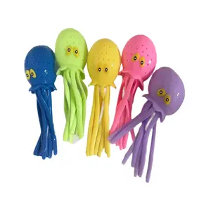 Sponge water-absorbing octopus bath toy for stress relief and play
