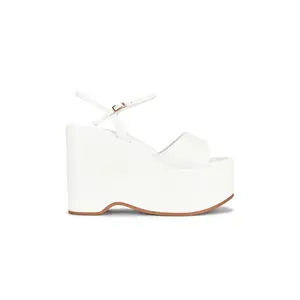Jeffrey Campbell Funkytown Sandal in White