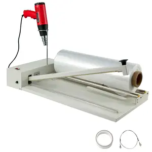 VEVOR 18\" Shrink Wrap Sealer,  , 530W I-Bar Shrink Wrap Machine, Shrink Wrap Sealer with Heat Gun and Shrink Film Suit for PVC POF Film