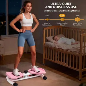 Super Durable Waist Twisting Disc, 300LBS Max Load, Home Abdominal Training Device, Non-Slip Noiseless Slimming Equipment, Twisting Stepper