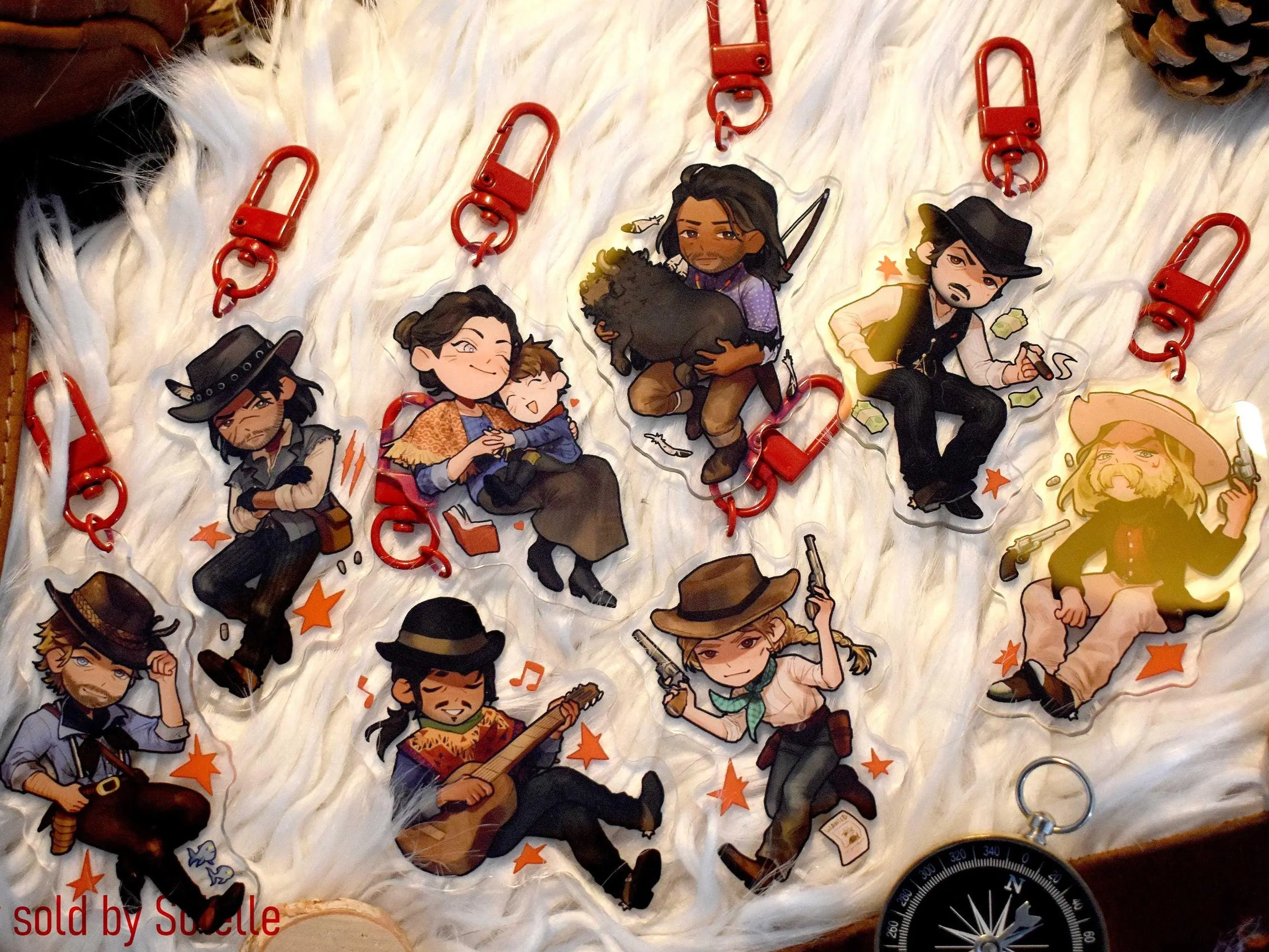 Red Dead Redemption 2 Keychain Red Dead Redemption 2 Keychain