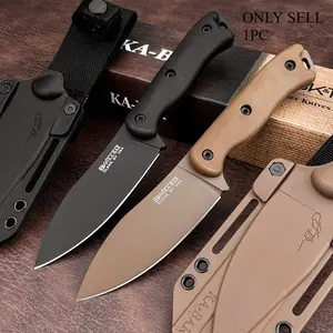 New BK19 Jungle Fixed-Blade Knife with Sheath – High-Quality D2 Blade, Nylon/Fiberglass Handle, Sheath Included – Survival, Camping, EDC, Cutting, Outdoor, Hiking, Trekking, Mountaineering, Rescue Knife