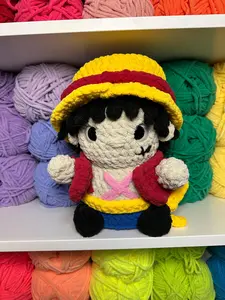 Straw Hat Pirate Plush