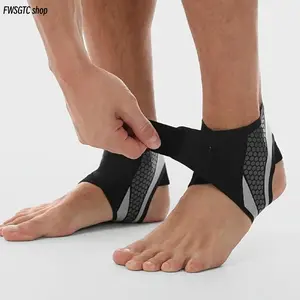 Valentine's Day Ideal Gift Breathable Ankle Support Brace, Elastic Comfortable Ankle Stabilizer for Injury Protection, Unisex Sports Ankle Compression Sleeve, Perfect for Fitness, Running, Climbing, Cycling, Tennis and Daily Healthcare Recovery Use