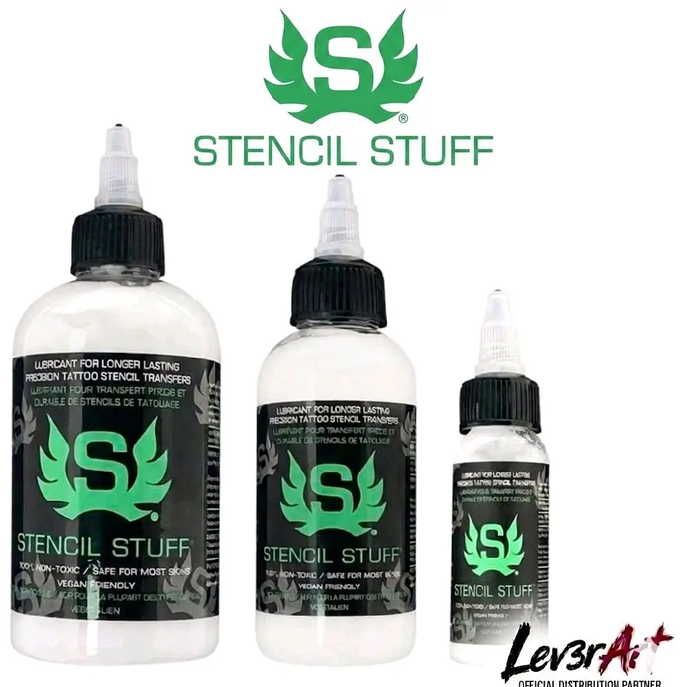 StencilStuff Tattoo 4oz/8oz, Safe Ingredients, Easy Apply, Vegan Safe,For Tattoo Artists