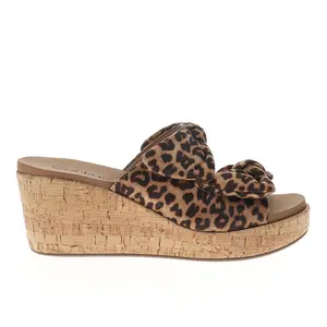 Corkys Womens Bowed Up  Casual Sandals Casual Mid Heel 2-3" - Brown