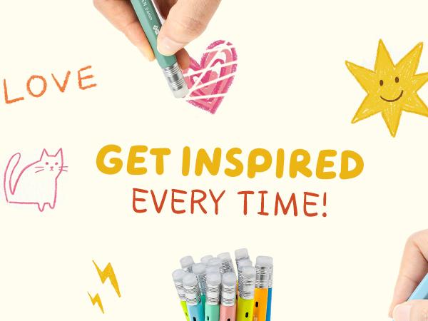 iiGEN RUBIC Erasable Gel Pens - 0.6mm Retractable Twist Pens with Ergonomic Hexagonal Grip, Smooth Writing for Back to School, School Supplies, Office Accessories, College Supplies, Thematic Sets iiGEN RUBIC Erasable Gel Pens - 0.6mm Retractable Twist Pens with Ergonomic Hexagonal Grip, Smooth Writing for Back to School, School Supplies, Office Accessories, College Supplies, Thematic Sets
