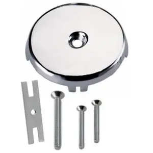 Single Hole Bathtub Overflow Drain Cover, Luxury Style Bathroom Accessory, Fashionable Design, Essential Bath Fixture