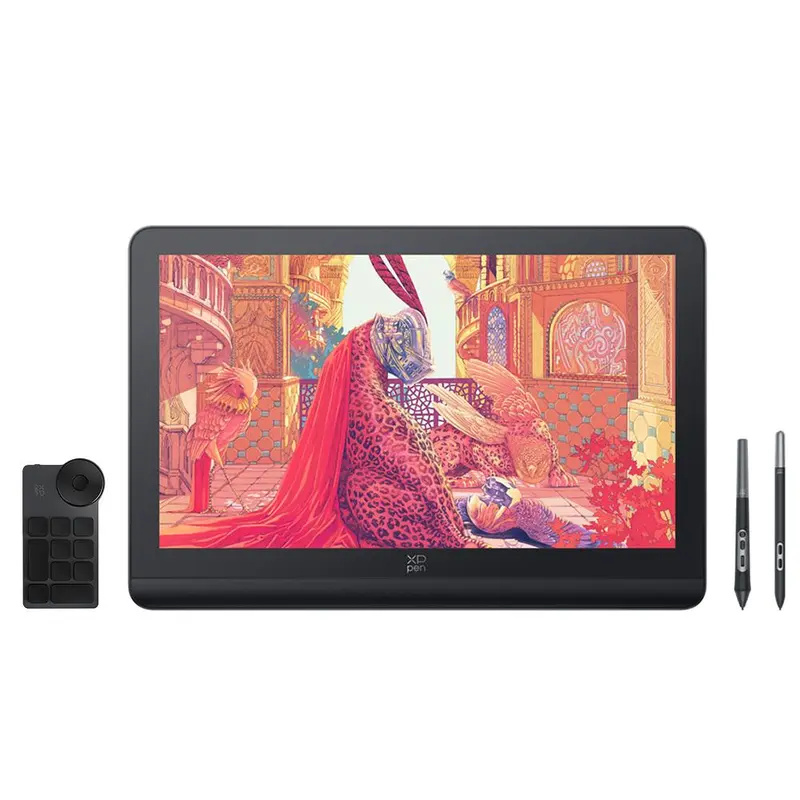 XPPen Artist Pro 19 (Gen 2) Graphics Drawing Tablet 4K UHD Display 16384 Pressure Levels X3 Pro Smart Chip Colorful Calman Verified Display ACK05 Wireless Shortcut Keyboard Included