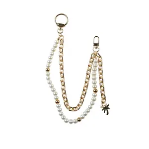 Palms Gold Wallet Chain