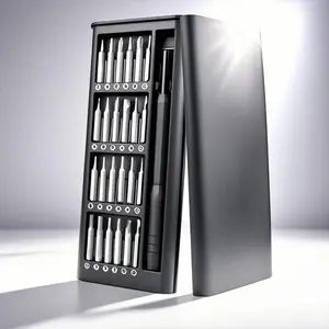 25-In-1 Magnetic Precision Screwdriver Set with 24 Pieces, Mini Portable Screwdrivers for Phone/computer/camera Repair Tools