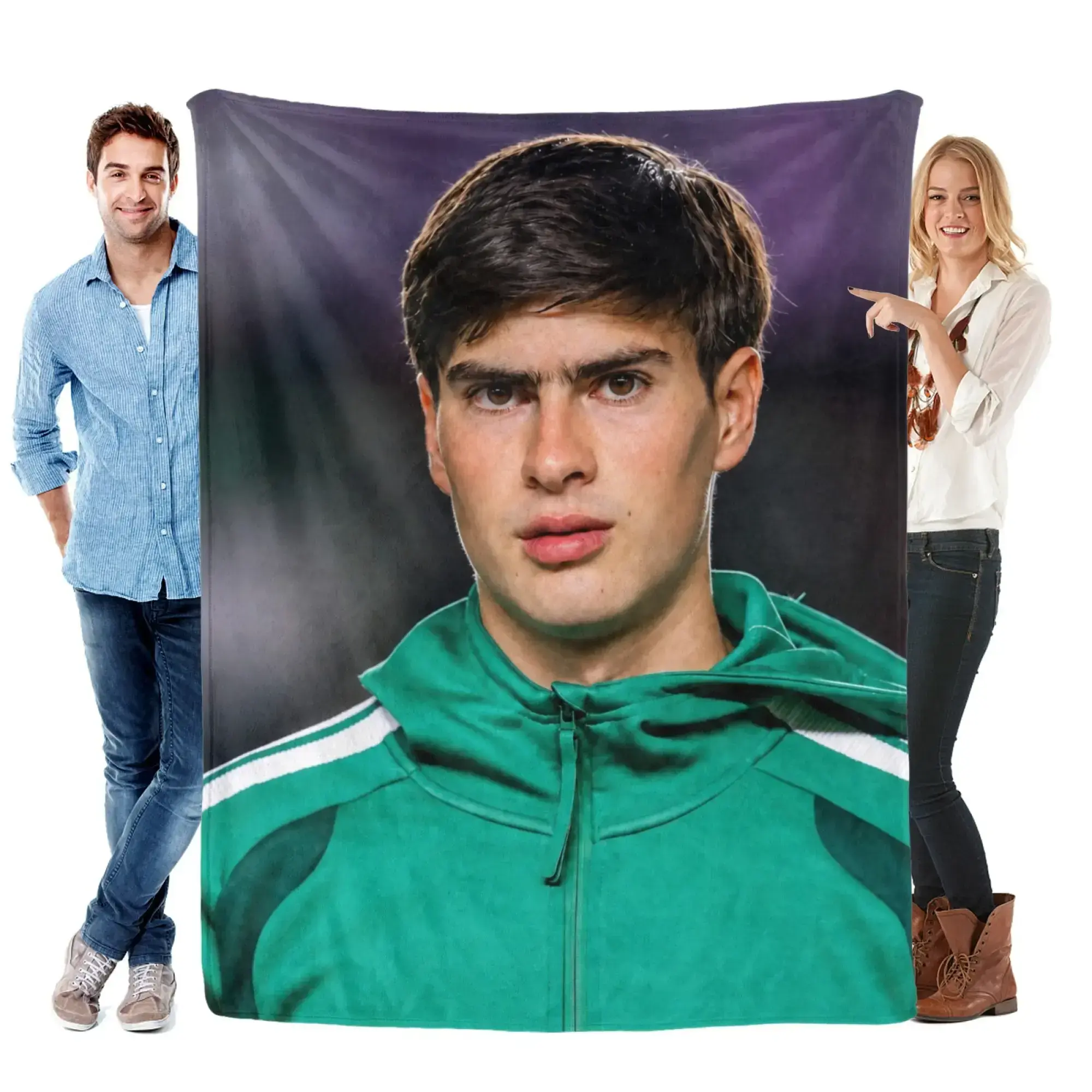 Armando Gonzalez Throw Fluffy Blanket Made Of Cotton Flannel, Mexican Soft Comfortable Plush Bed Blanket, Lightweight Warm Sofa Bedroom Decor, Birthday Holiday Gift For Adults Fans