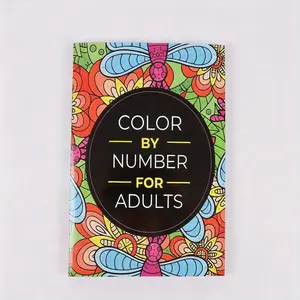 Adult & Teenage Digital Coloring Book, Mandala Fun Coloring Book with 75 Beautiful Designs, Relaxing and Stress-Reducing Gift, Color By Number, Activity Books