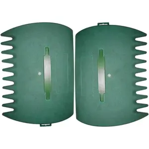 Leaves Grabber, 2pcs Handheld Hazelnut Leaf Scoop, Fast Lawn Remove Fallen Collection Garden and Yard Leaf Scoops Hand Rakes Used to Pick Up Leaves, Grass Clippings, Trash