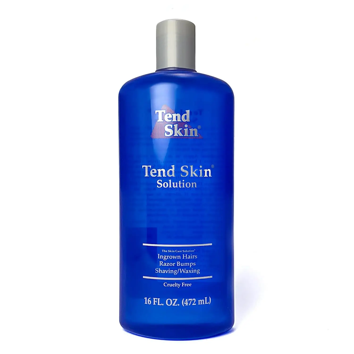 Tend Skin Ingrown Hair Solution - Fragrance-Free Water-Based Men's Aftershave Liquid, 16 fl oz Bottle, Exfoliating, Conditions, Targets Razor Bumps, Burn, Uneven Skin Tone, Aids Dermaplaning, Waxing, Oil Control (Bikini Lines)