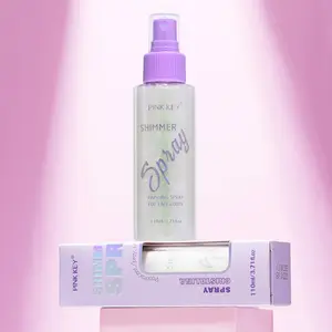 Sparkle Setting Spray, Body Highlighter, Collarbone Highlight Powder, Pearl Glitter Powder, Body Shimmer, Perfect for Stage Makeup Parties