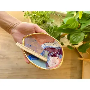 Abalone Ritual Dish with 22K Gold - 2024 Kay Special Edition