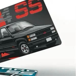 GM Series Chevy Pontiac Car USDM Themed Stickers. The Ultimate Rectangle Sticker for Anywhere & Anything | Waterproof Vinyl | Clean Minimal Tech Aesthetic | Perfect for Laptops, Phones & Everyday Use