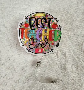 [$2.5 for 1] Retractable Badge Reel with Clip