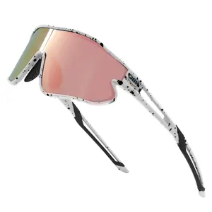 Lightweight Frame Sunglasses UV400 Protection Durable Athleisure Sunglasses