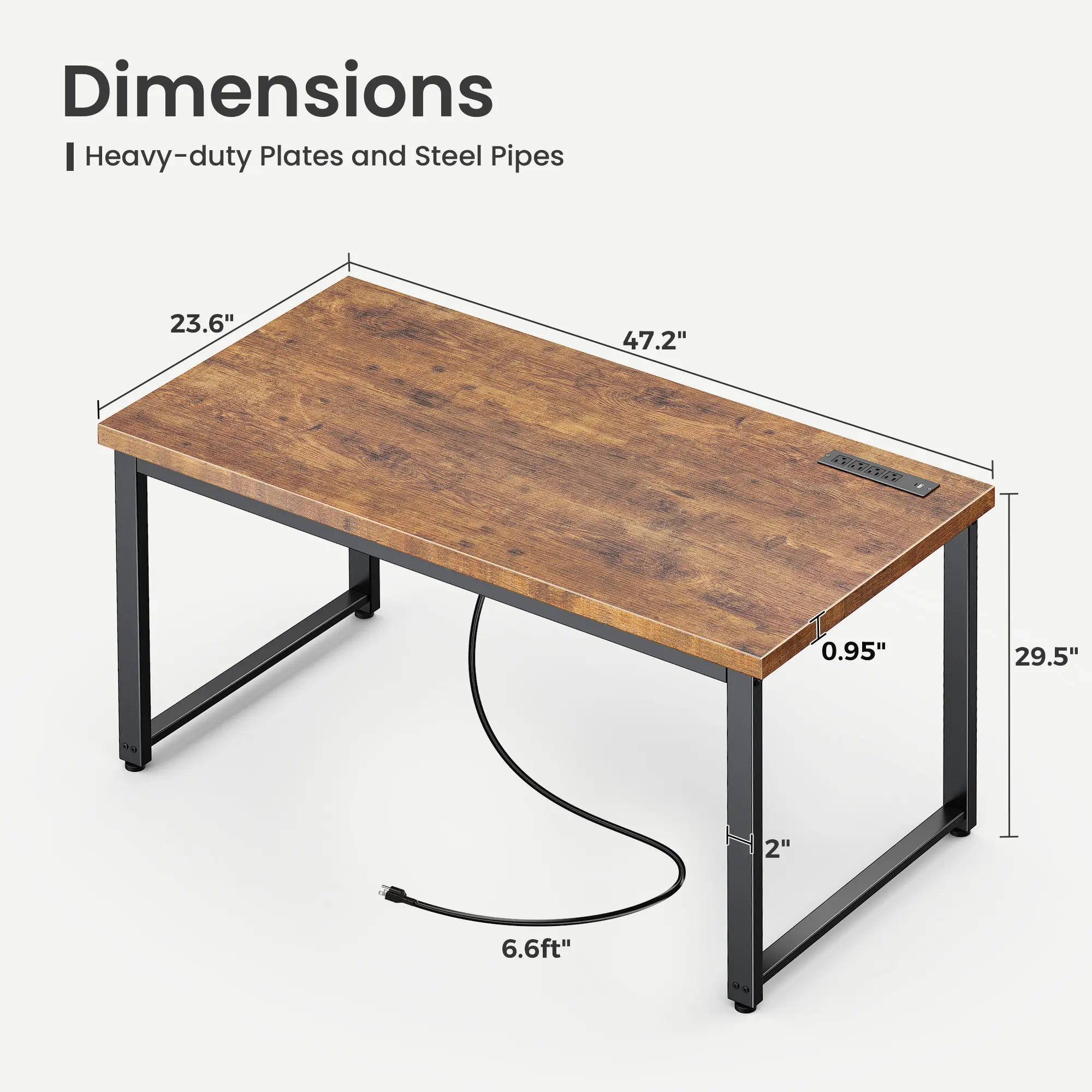 48 X 24 Rustic Brown