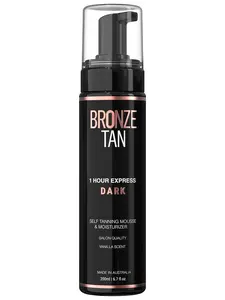 Bronze Tan Self Tanner Mousse Dark Self Tan Foam | Sunless Tanner for all Skin Tones | Salon Quality Fake Tan Vanilla Scented Best Sellers