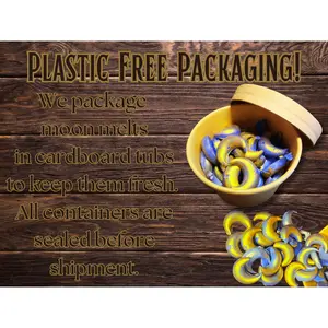 Velvet Moon – Moon Melts | Handcrafted Soy Wax Melts with Natural Essential Oils | Eco-Friendly, Long-Lasting Aromatherapy for Self-Care Candle Decor