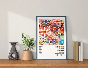 J BALVIN / COLORS / album cover, poster