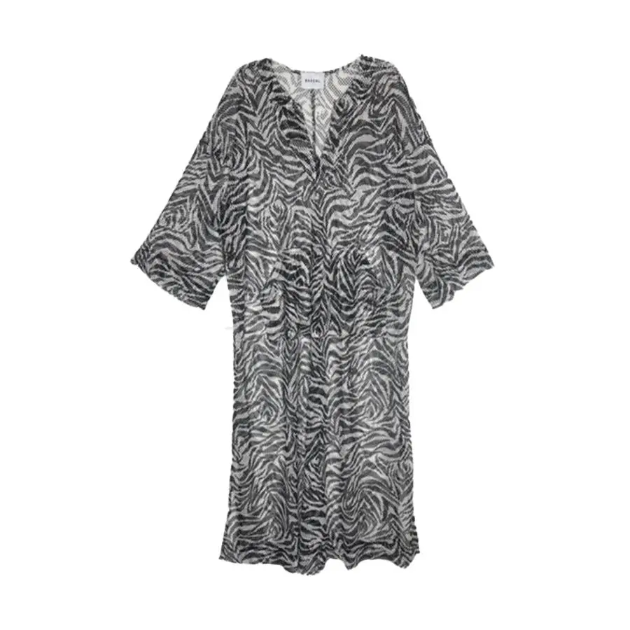 Jallaba Kaftan Zebra Mesh