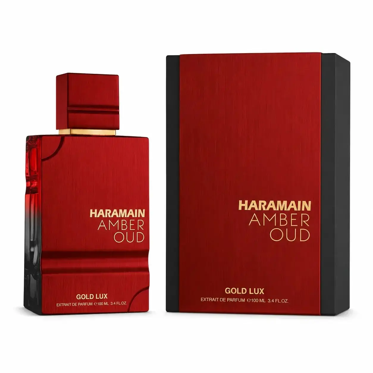 Al Haramain Amber Oud Gold Lux Unisex Perfume 2 oz EDP Spray, Warm Spicy Woody Saffron Fragrance for Men & Women