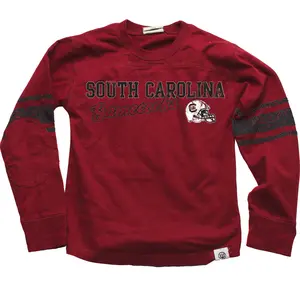 South Carolina Gamecocks Youth Striped Long Sleeve Jersey