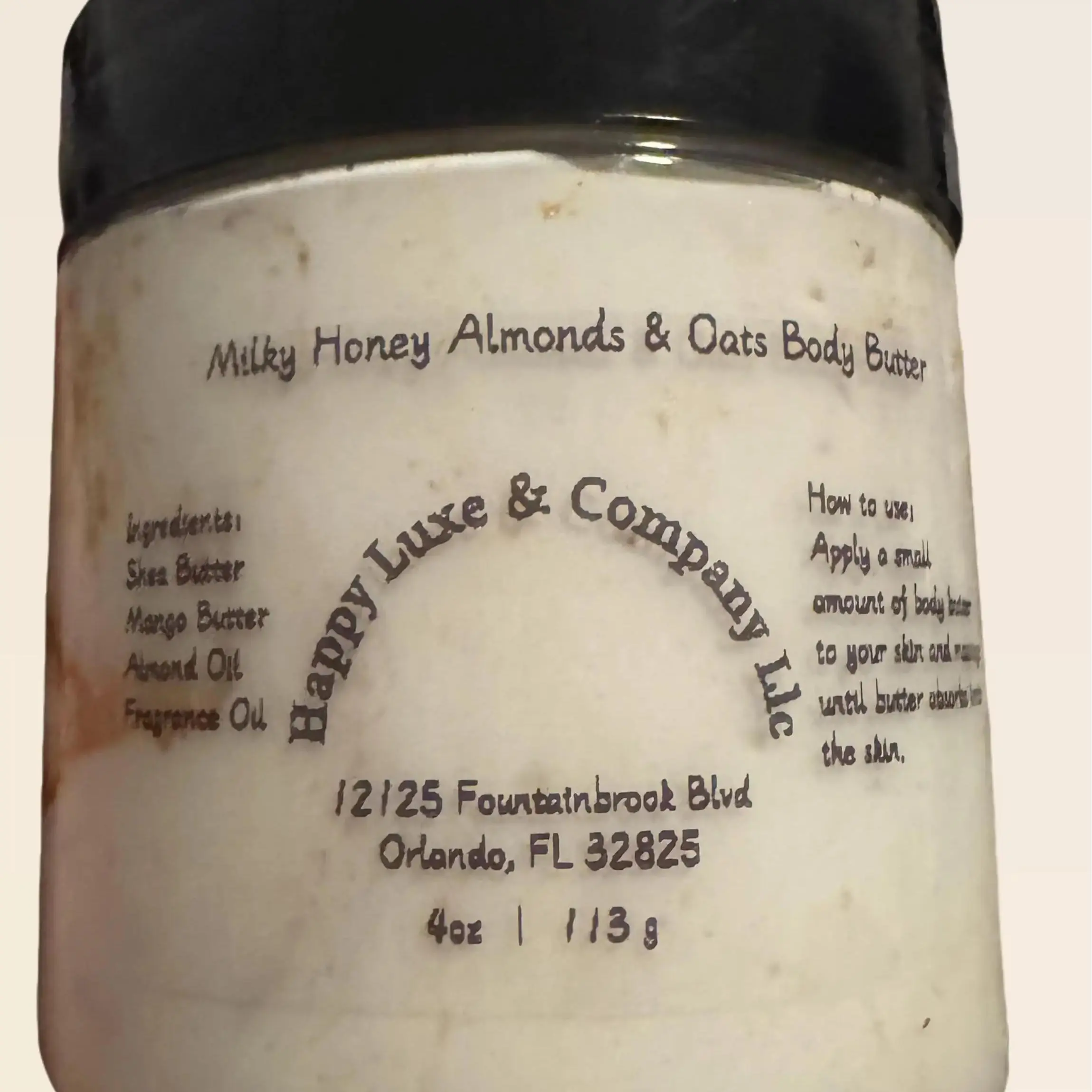 Milky Honey Almonds & Oats Body Butter