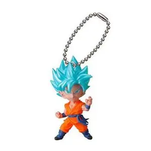 DRAGON BALL UDM V 04 SUPER SAIYAN GOD SUPER SAIYAN GOKU 3D KEYCHAIN