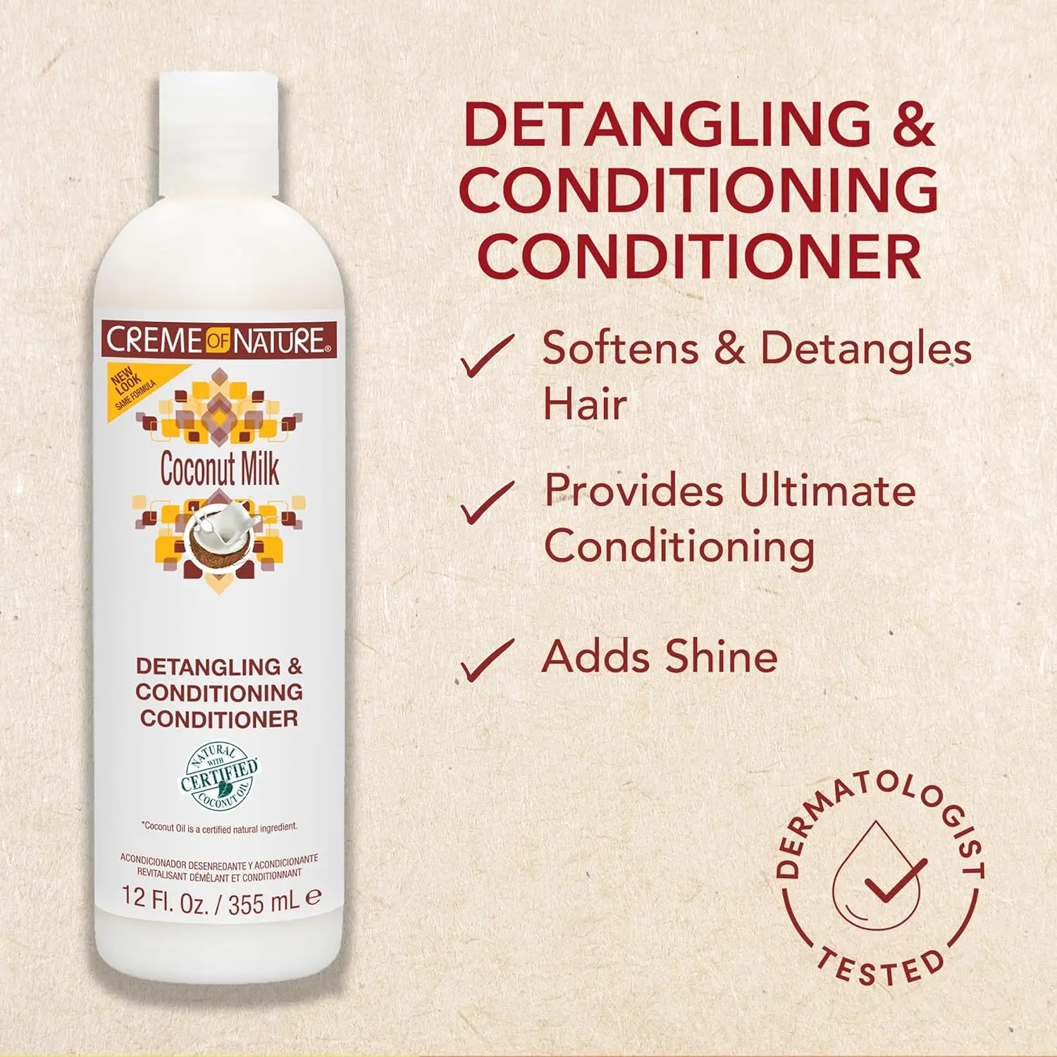 Creme of Nature Coconut Milk Detangling & Conditioning Conditioner