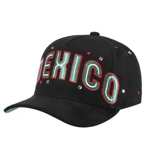 With vibrant embroidery, rhinestone accents, and premium construction, this cap is designed for brands and retailers who want to deliver both cultural flair and fashion impact.
