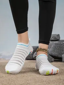 Women's Sporty Outdoor Stream Shoes, Breathable Wide Toe Barefoot Shoes, All-Season Comfort Design, Unisex Non-Slip Minimalist Shoes, Athletic Breathable Shoes