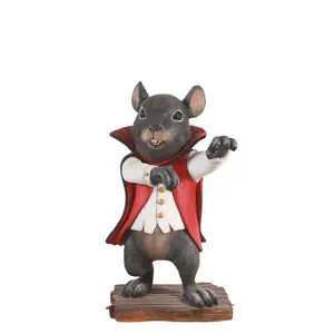 Dracula Vampire Mouse Halloween Statue