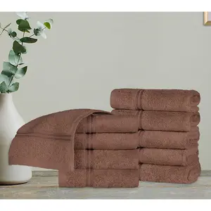 Superior Solid Egyptian Cotton 10-Piece Face To wel Set