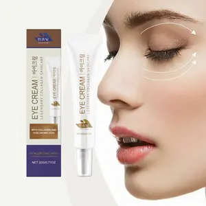 20G Collagen Eye Cream, Revitalizing Eye Cream, Rich in Collagen and Hyaluronic Acid, Deeply Moisturizes and Tightens Eye Skin, Makes It Smooth, Bright and Elastic, Light Gentle Texture, Non-Irritating
