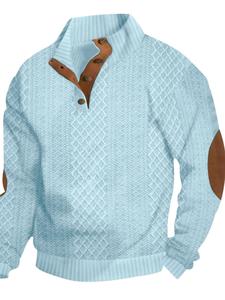 men's sweatshirt, loose casual long sleeve pullover for outdoor wear, fashion men's clothing for daily wear