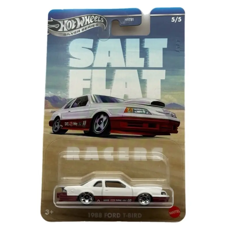 Hot Wheels Salt Flat 1988 Ford T-Bird Silver Series