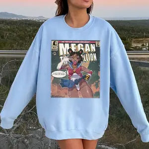 Megan Stallion Comic 90s Shirt, B.S Rapper Moon Retro,Tee 2024, Gift For Fan 0207MTCR-20