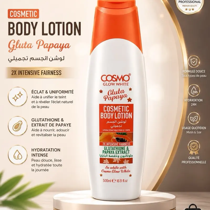 Papaya and Carrot lotion