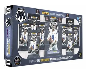 2025 Panini Mosaic NFL Exclusive Trading Cards Bundle Box