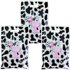 50 count  Party Favors Bags, Cute Cow Goodie  Bags  Candy Bags, Farm  Theme Goodie Party  Bags for  Shower Barnyard Cowboy Cowgirl Farmhouse Themed Birthday
