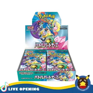 Pokemon Japanese SV9 Battle Partners Booster Box CARDS LIVE OPENING