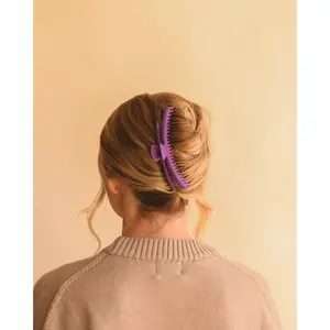 Purple Mega Hold Claw Clip