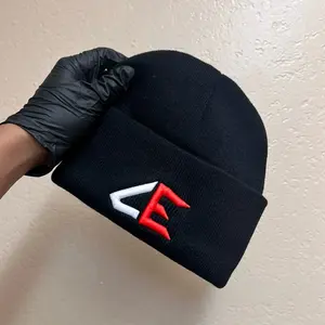 Gorros Del Makabelico  Bordado CE Fantasma Color Negro